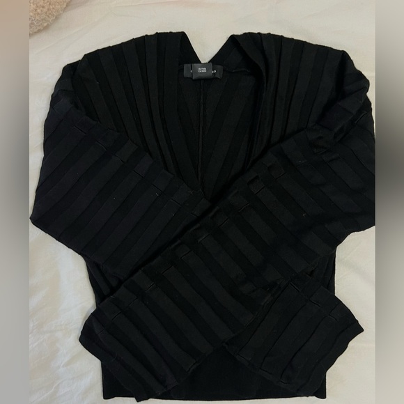 Club Monaco Cross Front Sweater - Picture 6 of 7